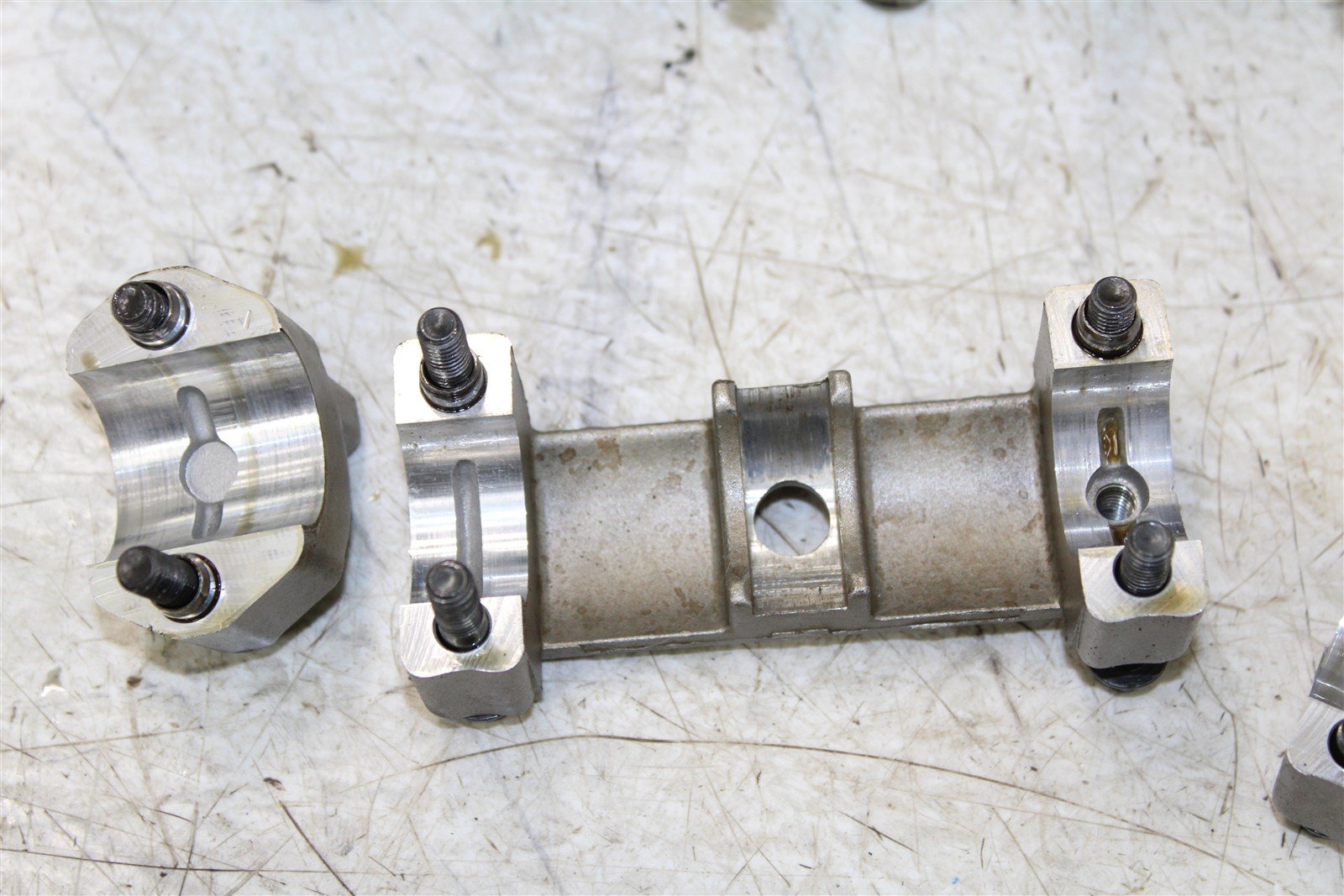 2002 Yamaha R1 Cylinder Head Valve Cover w/ Exhaust Intake Camshaft Cam 55063