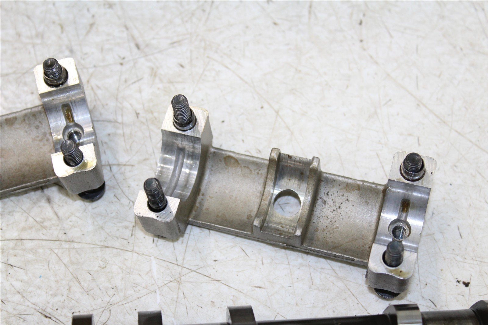 2002 Yamaha R1 Cylinder Head Valve Cover w/ Exhaust Intake Camshaft Cam 55063