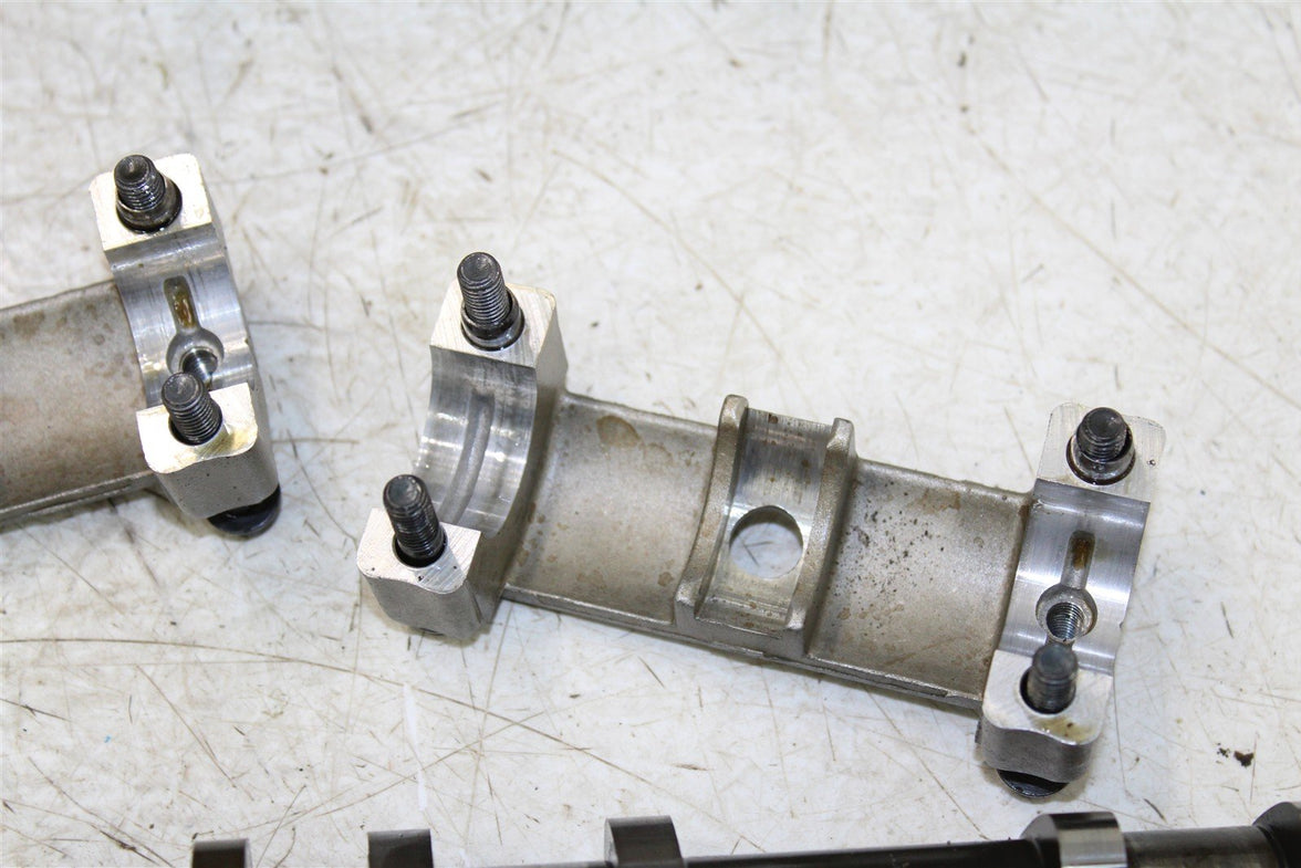 2002 Yamaha R1 Cylinder Head Valve Cover w/ Exhaust Intake Camshaft Cam 55063