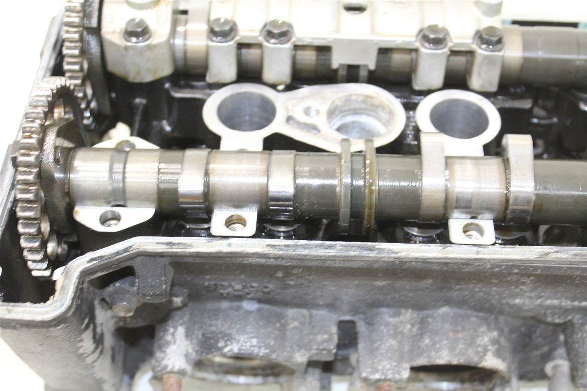 2002 Yamaha R1 Cylinder Head Valve Cover w/ Exhaust Intake Camshaft Cam 55063