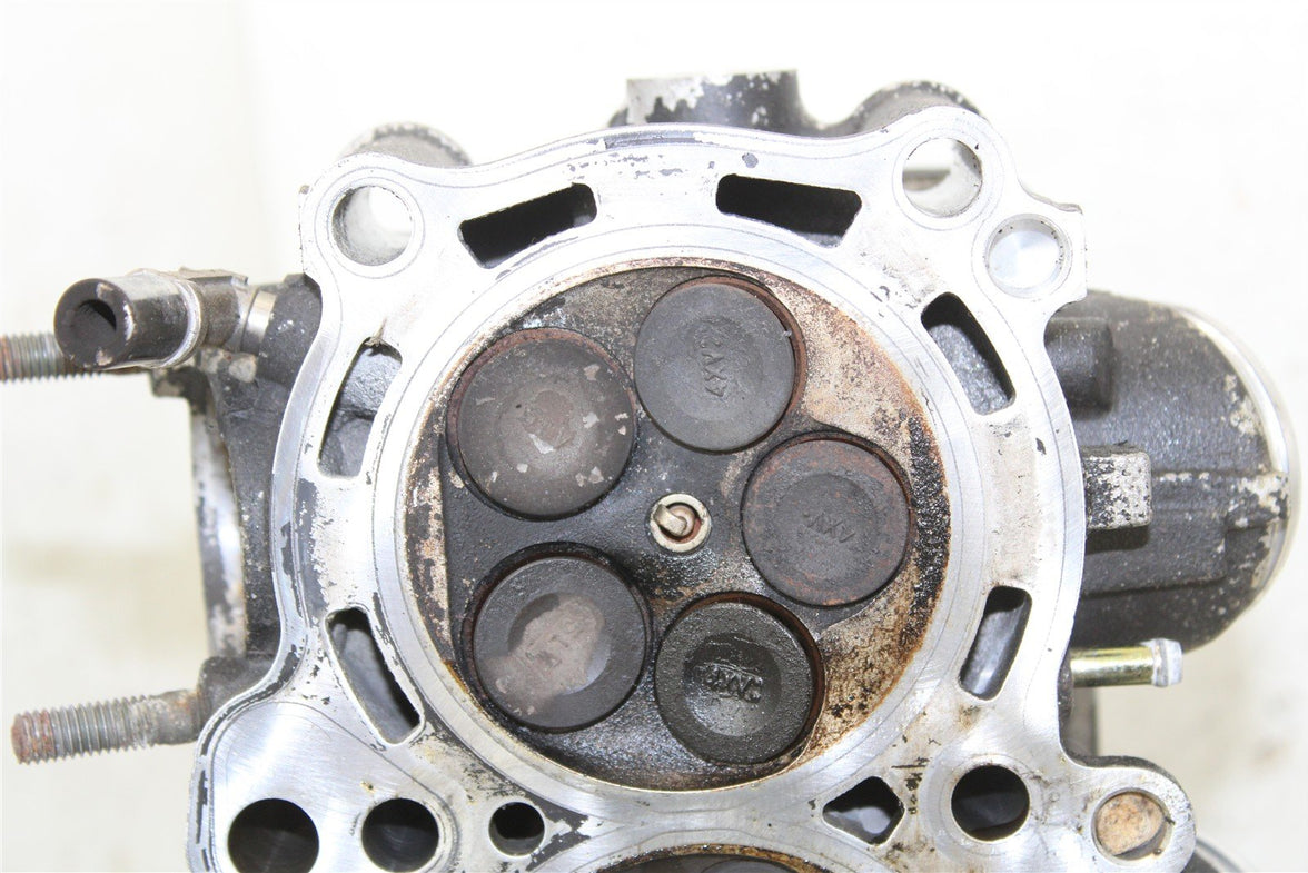 2002 Yamaha R1 Cylinder Head Valve Cover w/ Exhaust Intake Camshaft Cam 55063