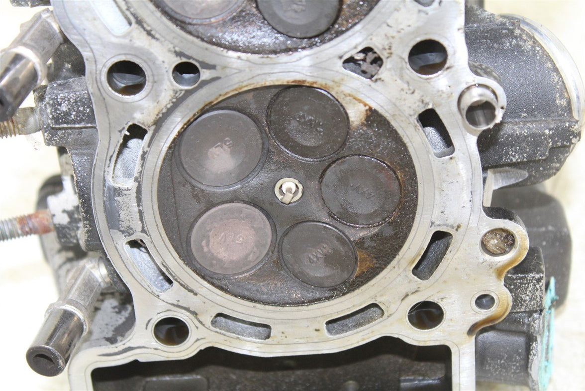 2002 Yamaha R1 Cylinder Head Valve Cover w/ Exhaust Intake Camshaft Cam 55063