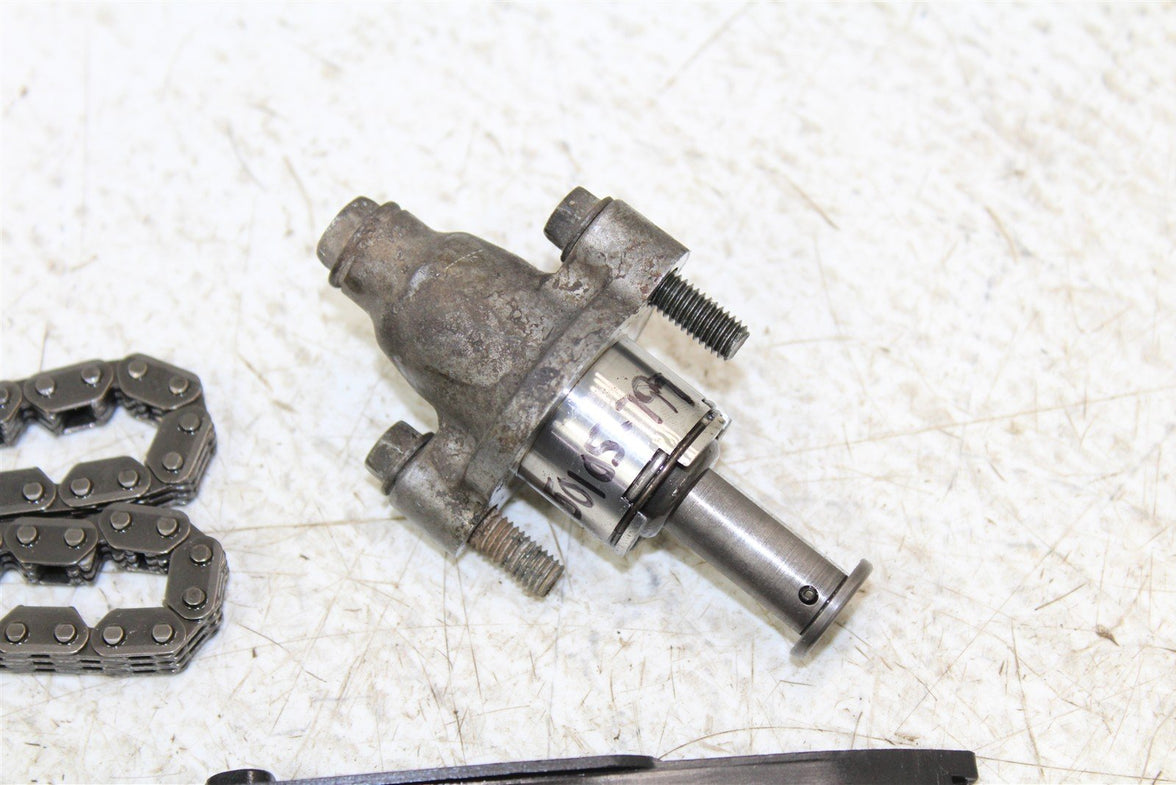 2004 Yamaha YFZ 450 Timing Chain Guide Slides w/ Camshaft Tensioner 50105