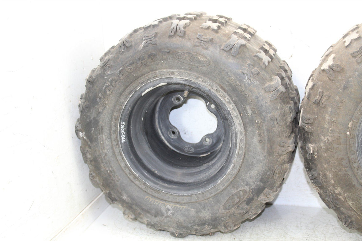 2004 Yamaha YFZ 450 ITP Rear Wheel Set Rims 50105