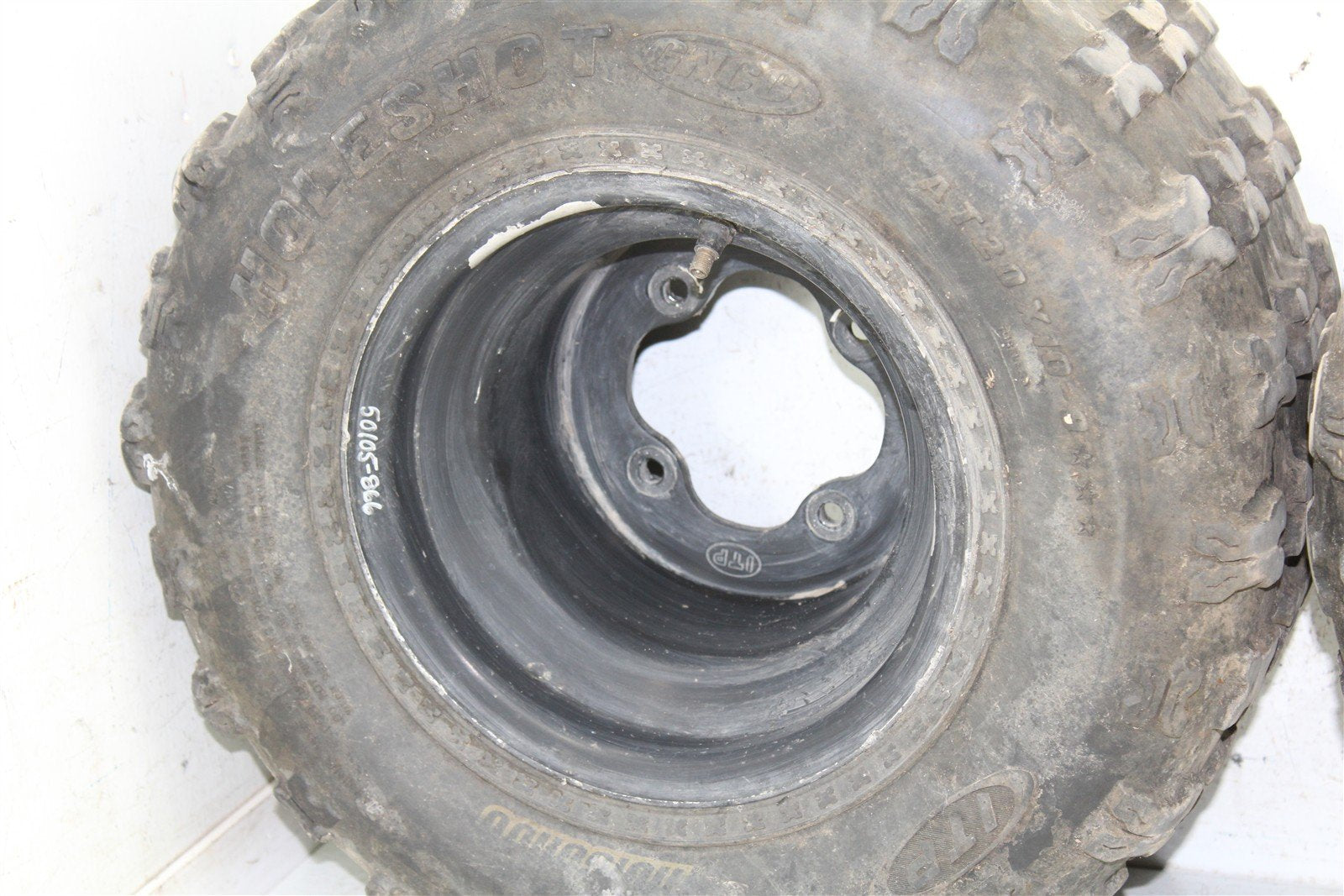 2004 Yamaha YFZ 450 ITP Rear Wheel Set Rims 50105