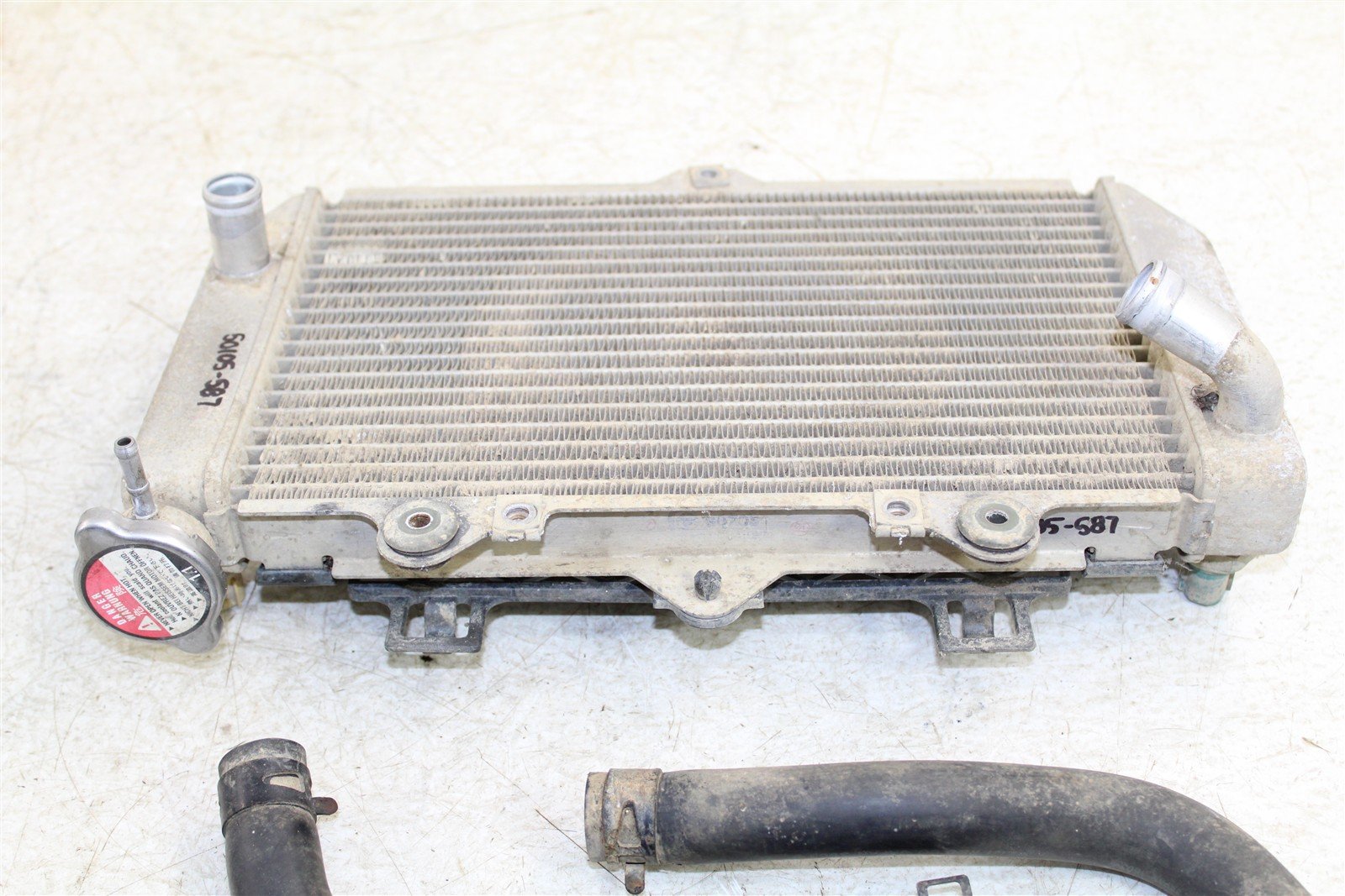 2004 Yamaha YFZ 450 Radiator w/ Coolant Hoses 50105