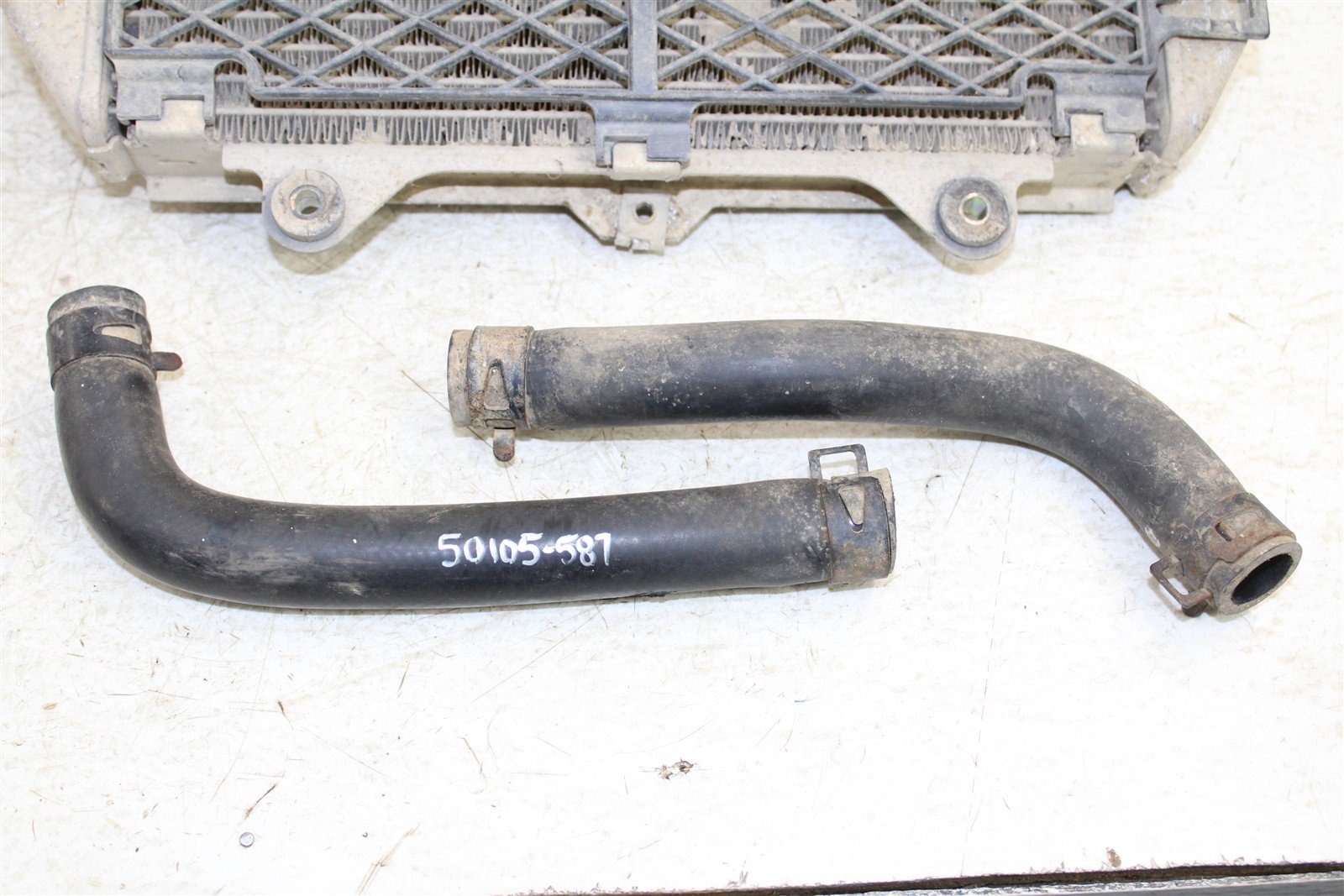 2004 Yamaha YFZ 450 Radiator w/ Coolant Hoses 50105