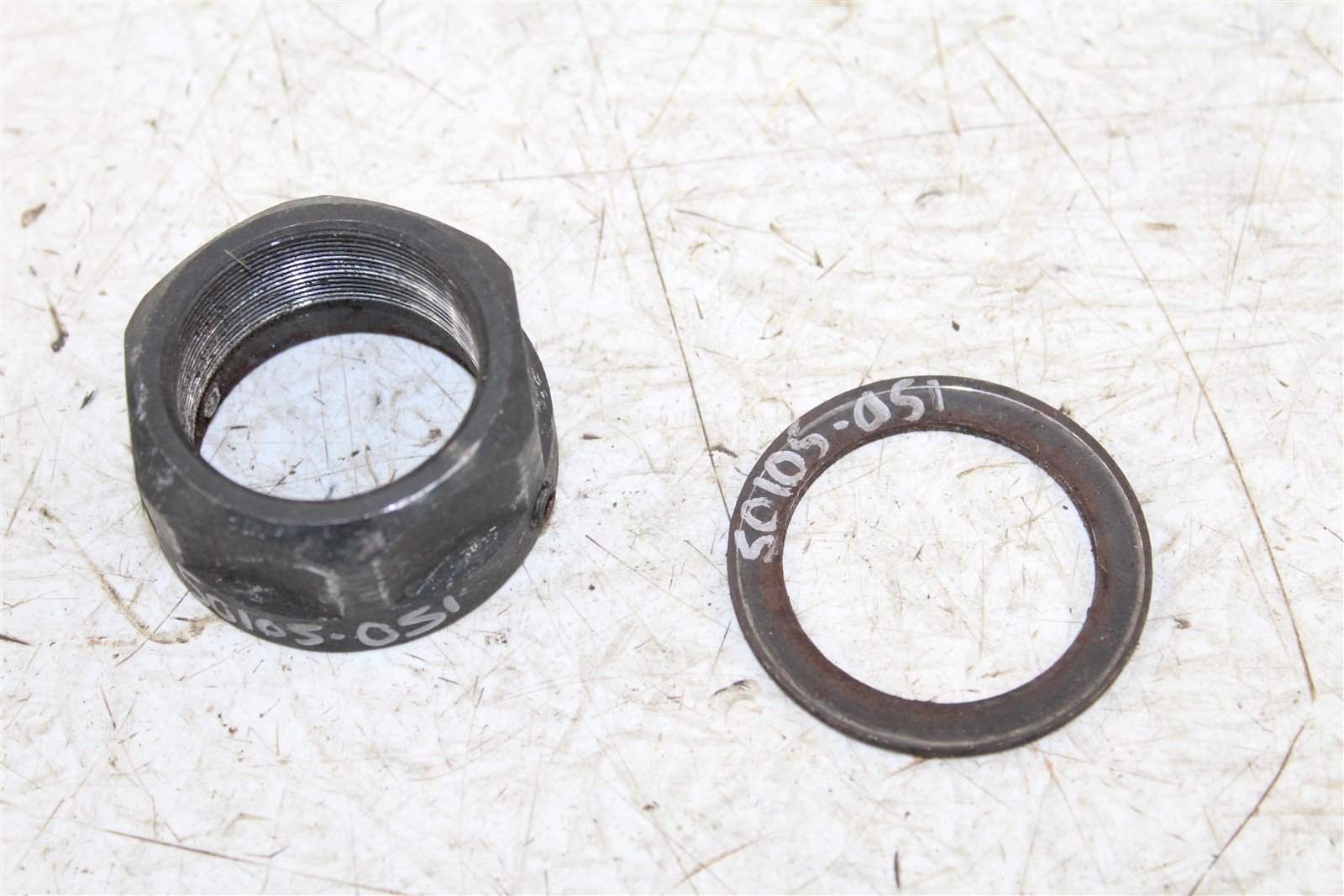 2004 Yamaha YFZ 450 Rear Axle Lock Nut 50105