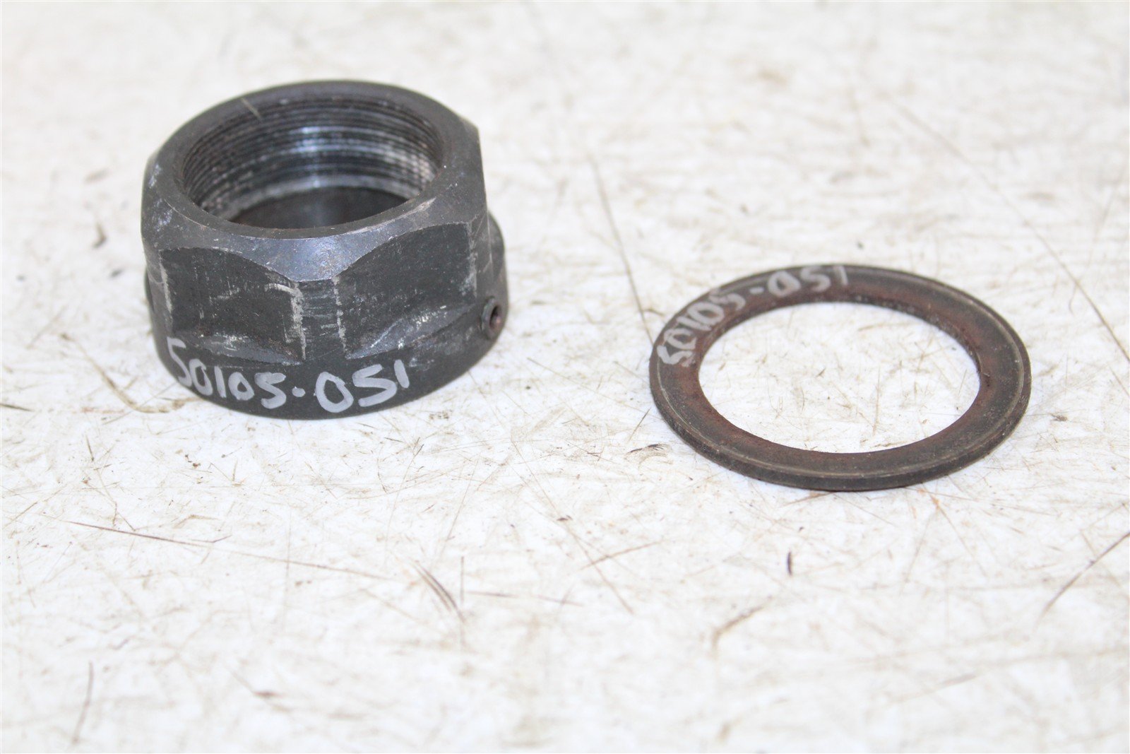 2004 Yamaha YFZ 450 Rear Axle Lock Nut 50105