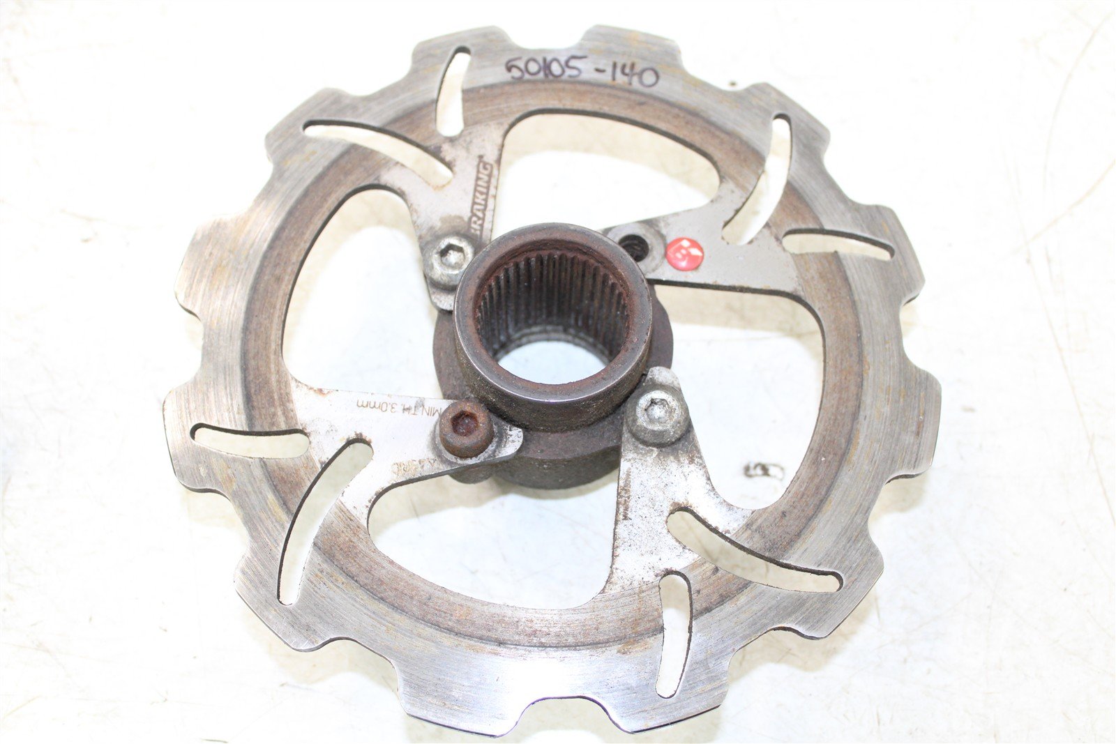 2004 Yamaha YFZ 450 Rear Brake Rotor Mount Hub w/ Disc 50105