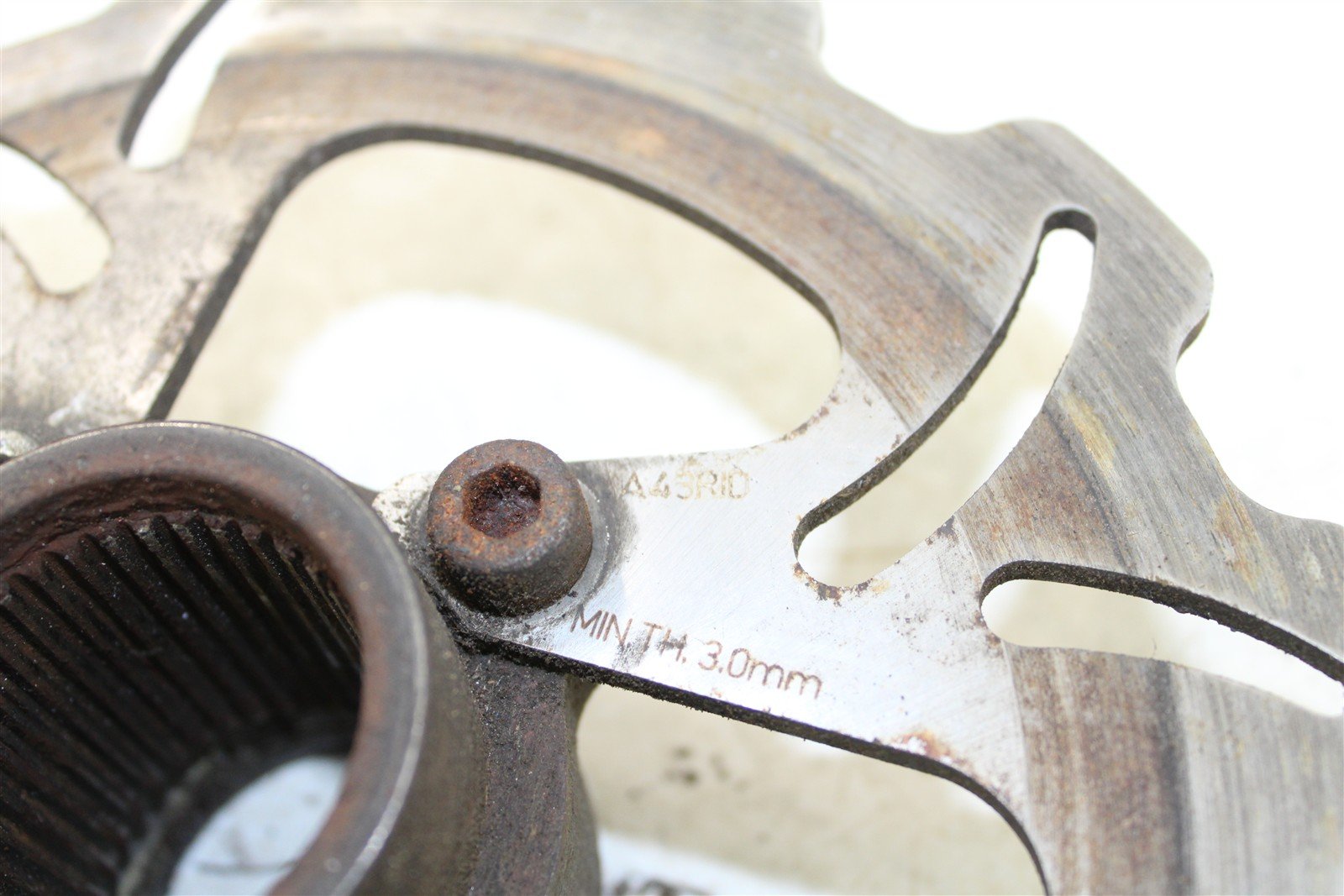 2004 Yamaha YFZ 450 Rear Brake Rotor Mount Hub w/ Disc 50105