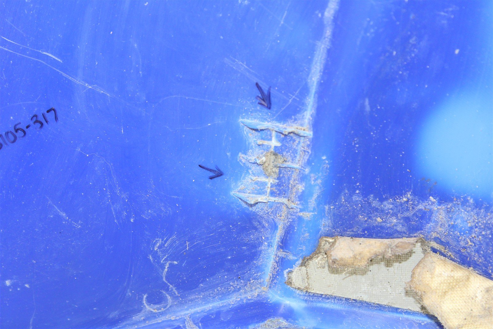 2004 Yamaha YFZ 450 Front & Rear Fender Set Plastics 50105