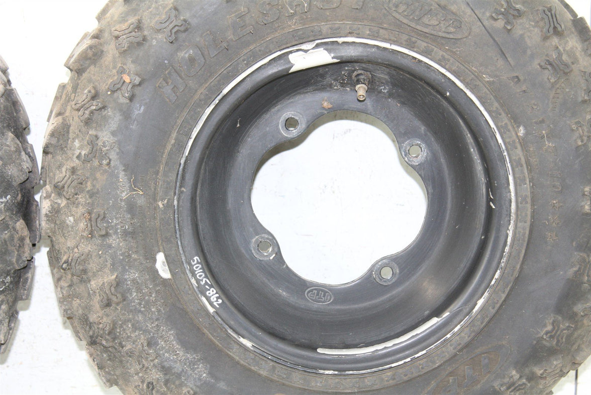 2004 Yamaha YFZ 450 ITP Front Wheel Set Rims 50105