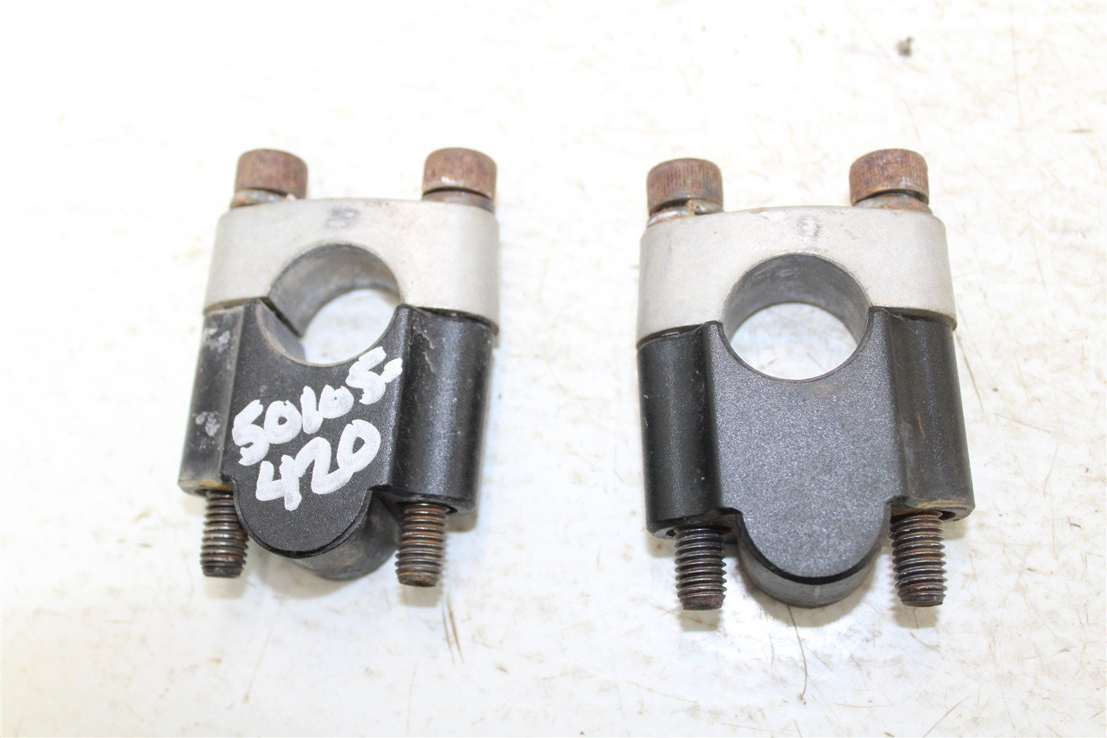 2004 Yamaha YFZ 450 1-1/4" Handlebar Riser Mounts Bars Clamps 50105