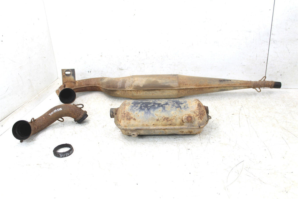1998 Polaris Sport 400L 2x4 Exhaust Head Pipe Silencer Muffler 34139