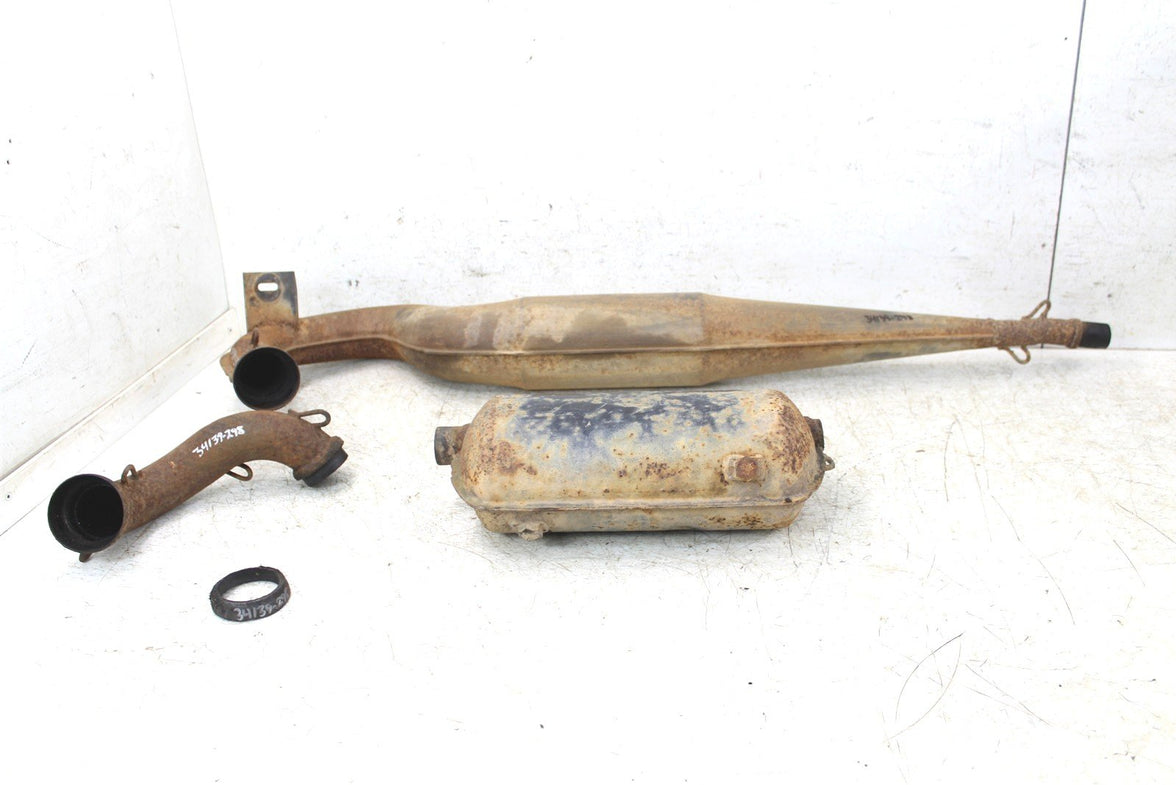 1998 Polaris Sport 400L 2x4 Exhaust Head Pipe Silencer Muffler 34139