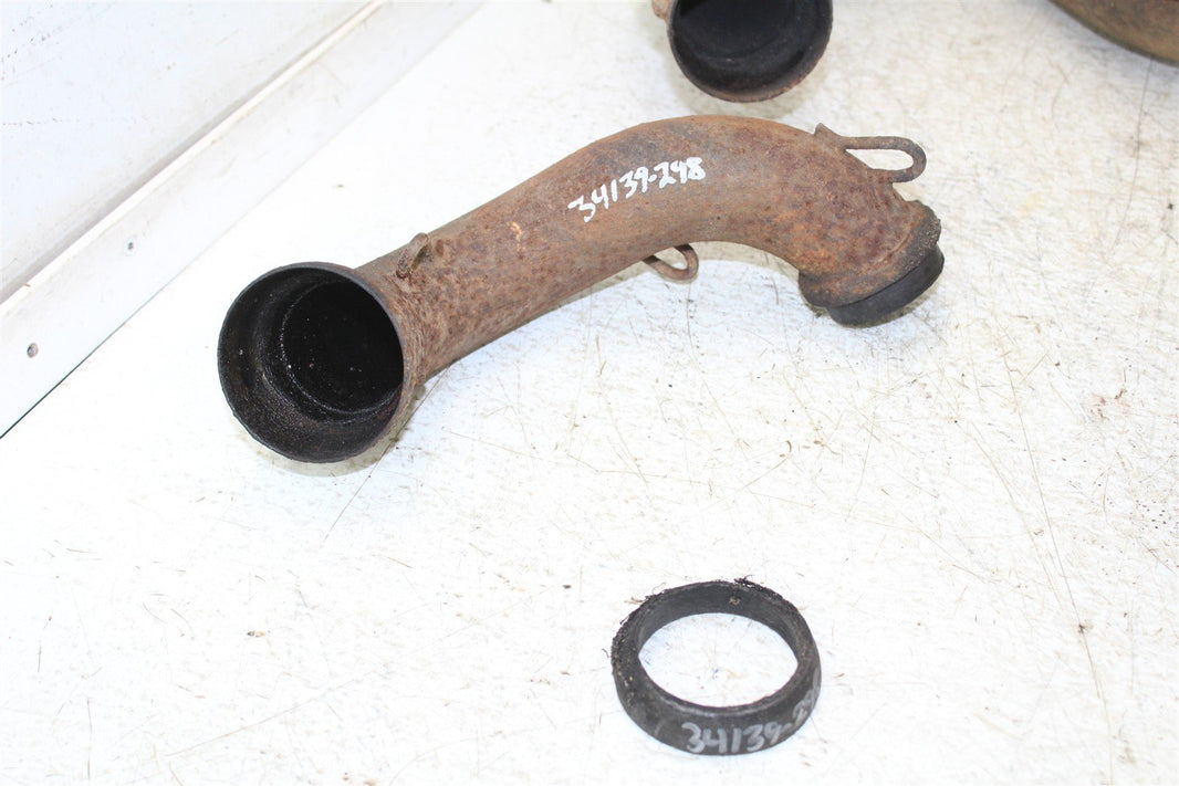 1998 Polaris Sport 400L 2x4 Exhaust Head Pipe Silencer Muffler 34139