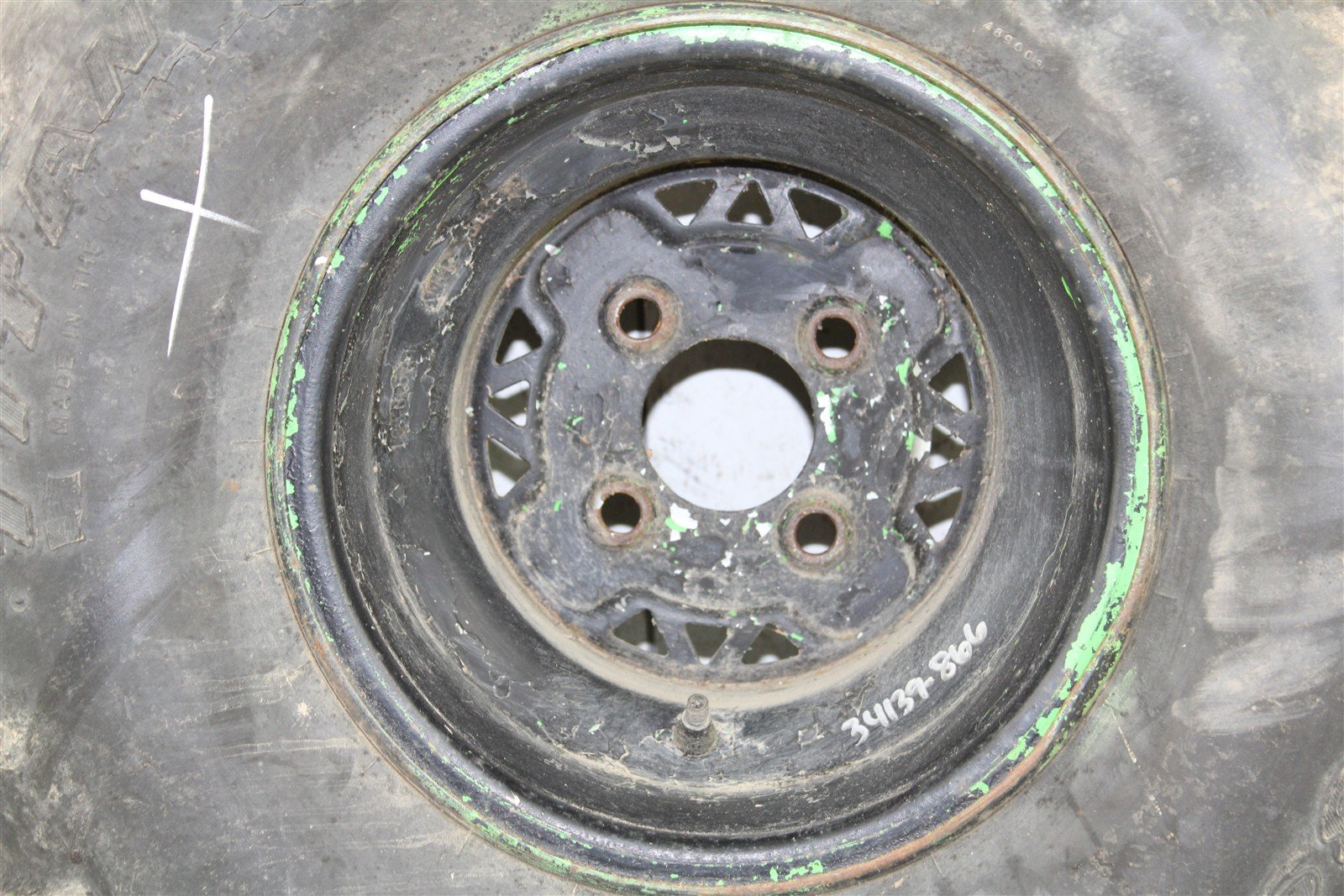 1998 Polaris Sport 400L 2x4 Rear Wheel Set Rims 34139