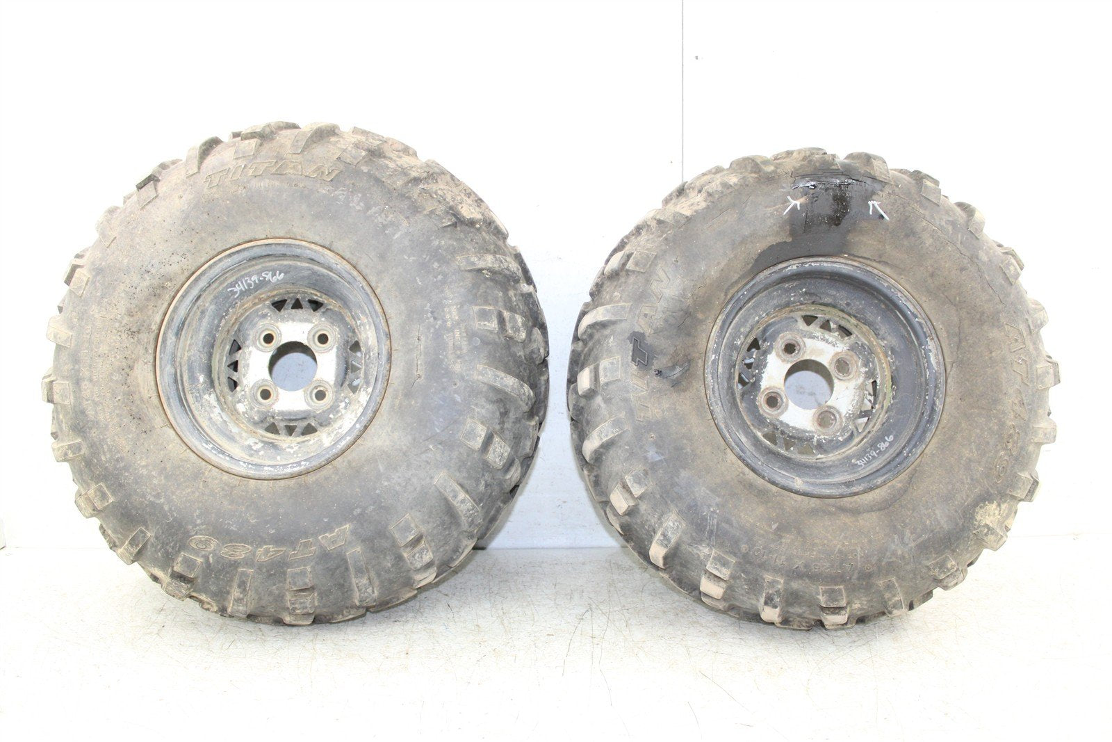 1998 Polaris Sport 400L 2x4 Rear Wheel Set Rims 34139