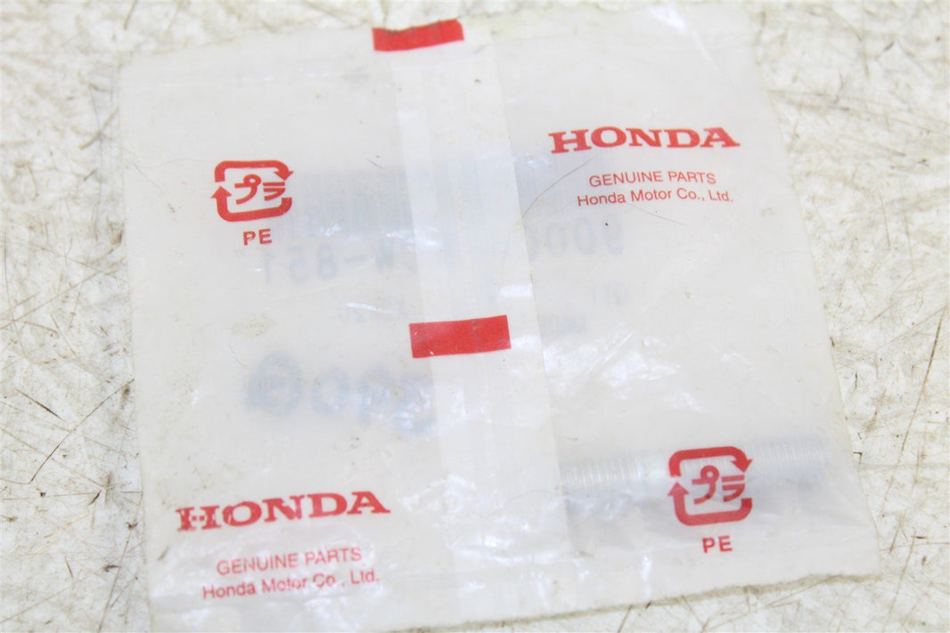 NOS Genuine Honda CRF 150R Exhaust Head Stud NEW 90004-KCW-851 OEM // 390G