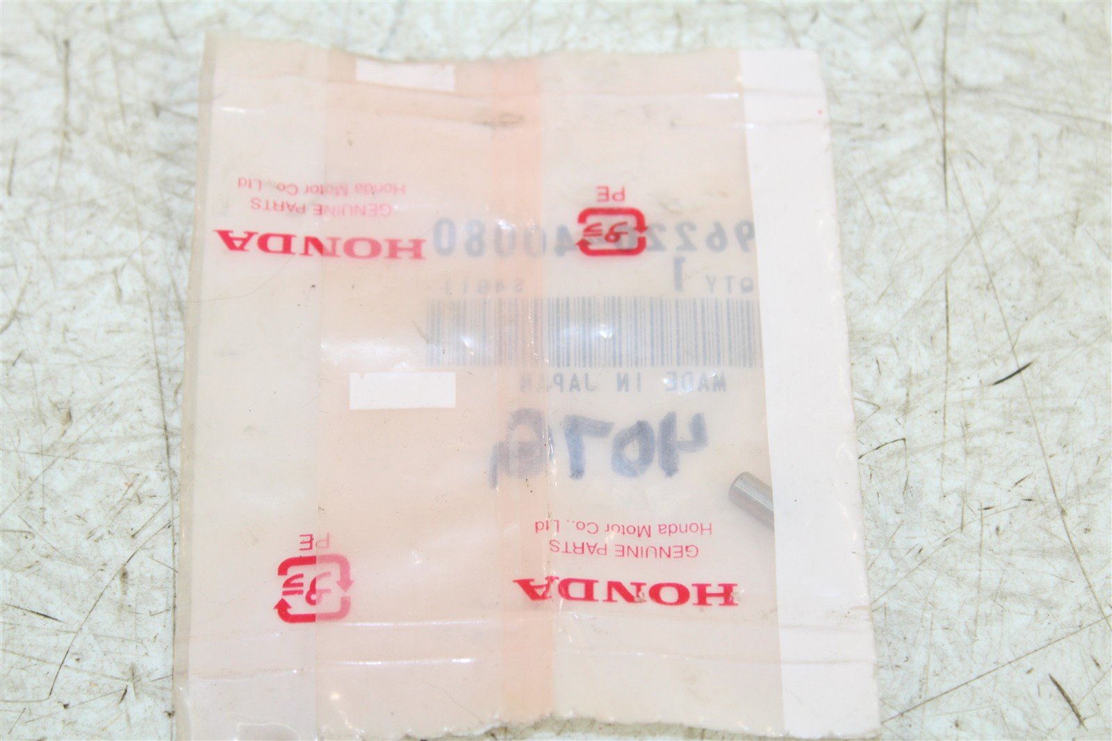 NOS Genuine Honda 4x8 Roller Pin 96220-40080 // 407G