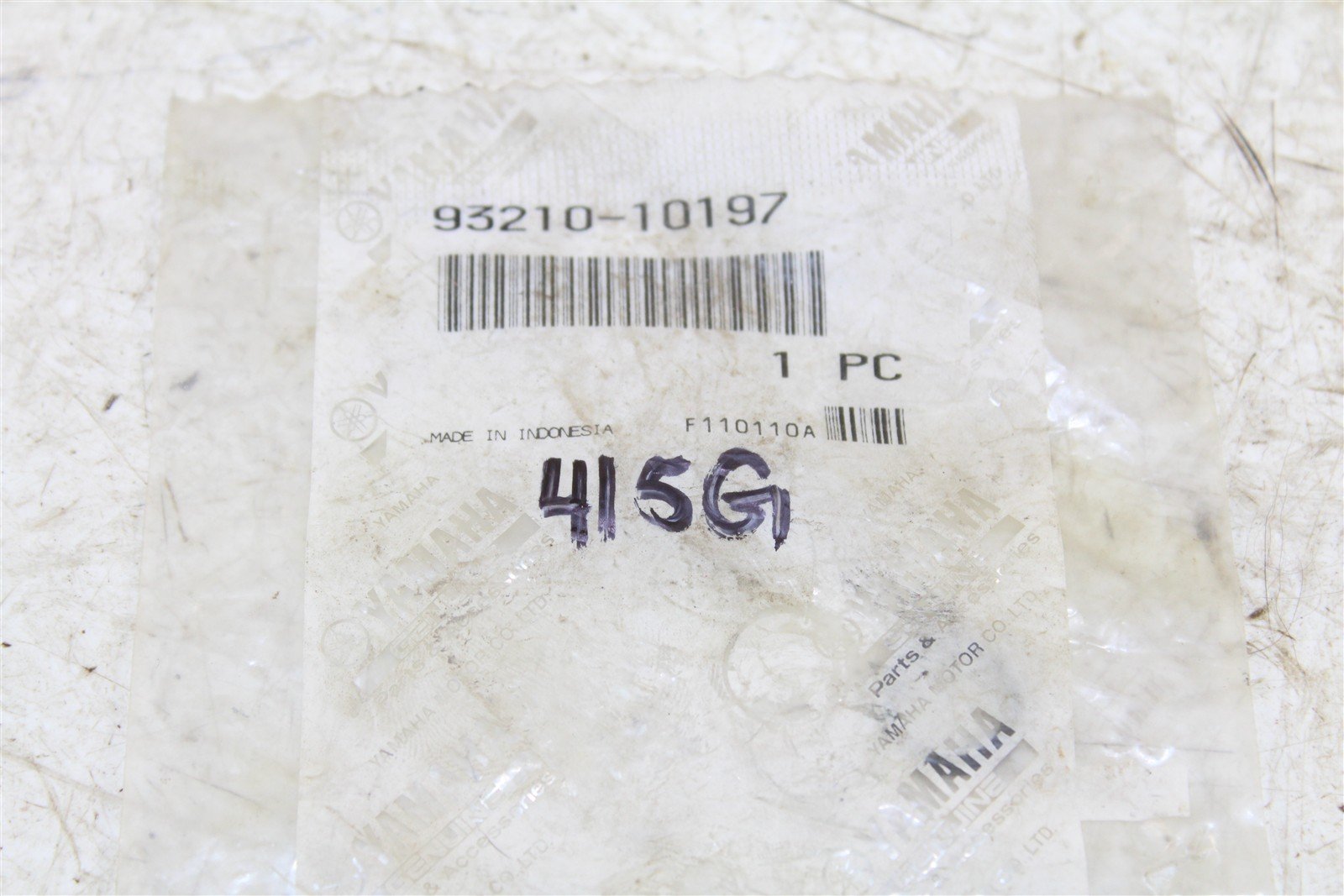 NOS Genuine Yamaha OEM O-Ring FZ600 FZR1000 SR500 NEW 93210-10197 // 415G