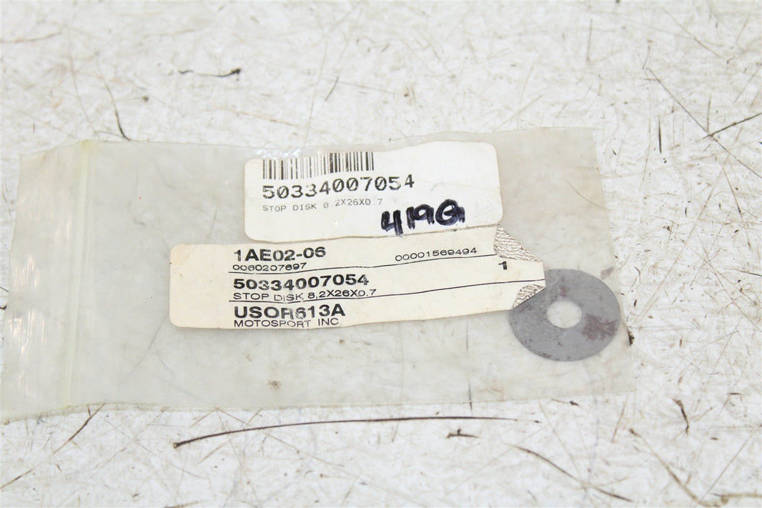 NOS Genuine Yamaha Plate Washer NEW 90201-096J9 // 416G