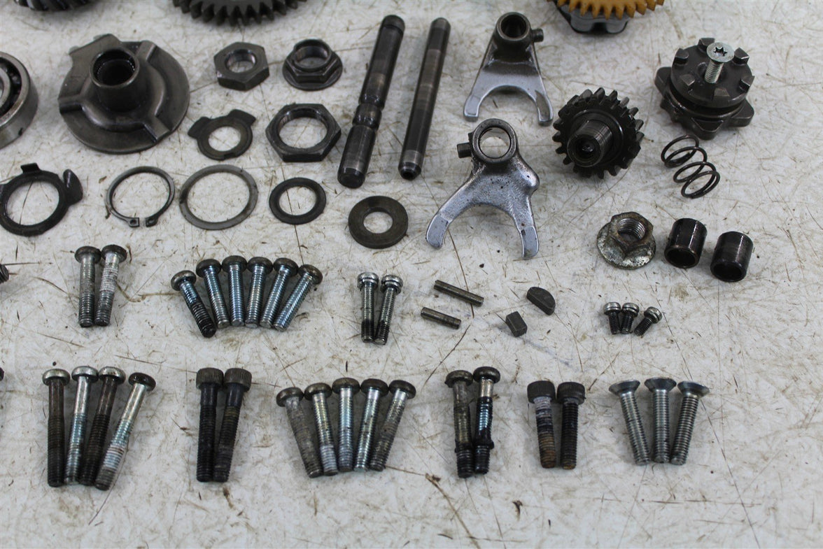 1992 Yamaha Timberwolf 250 2x4 Transmission Gears Shift Shaft Forks Drum 50106
