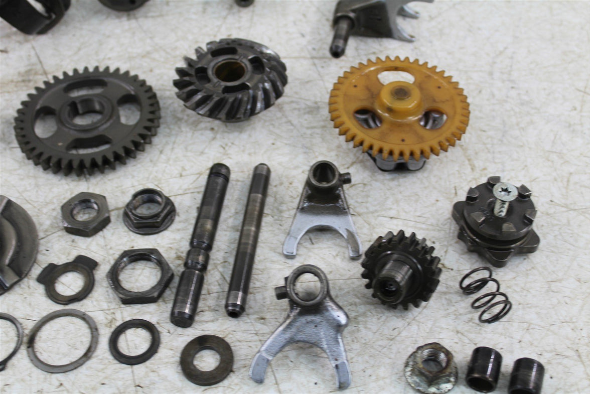 1992 Yamaha Timberwolf 250 2x4 Transmission Gears Shift Shaft Forks Drum 50106