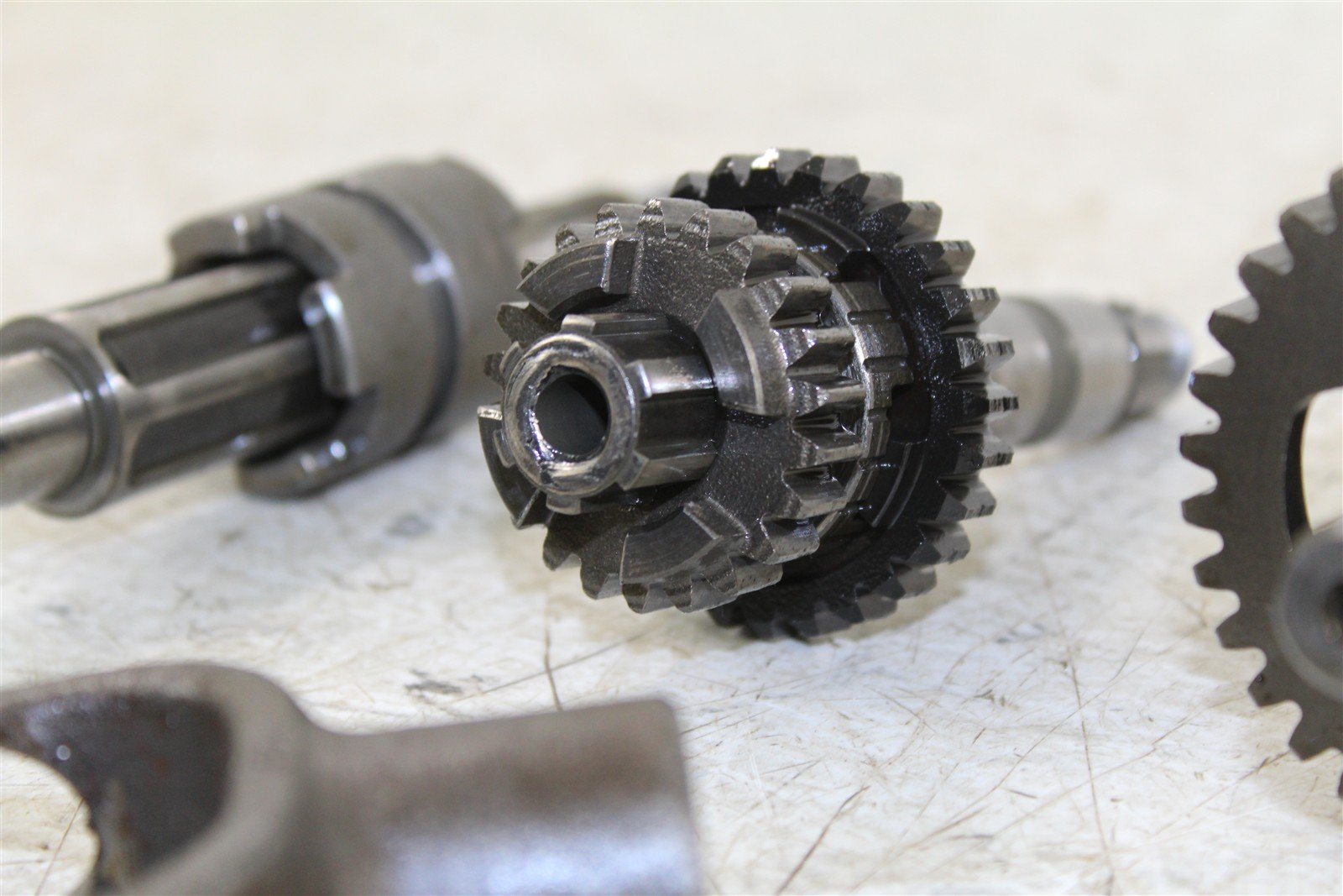 1992 Yamaha Timberwolf 250 2x4 Transmission Gears Shift Shaft Forks Drum 50106