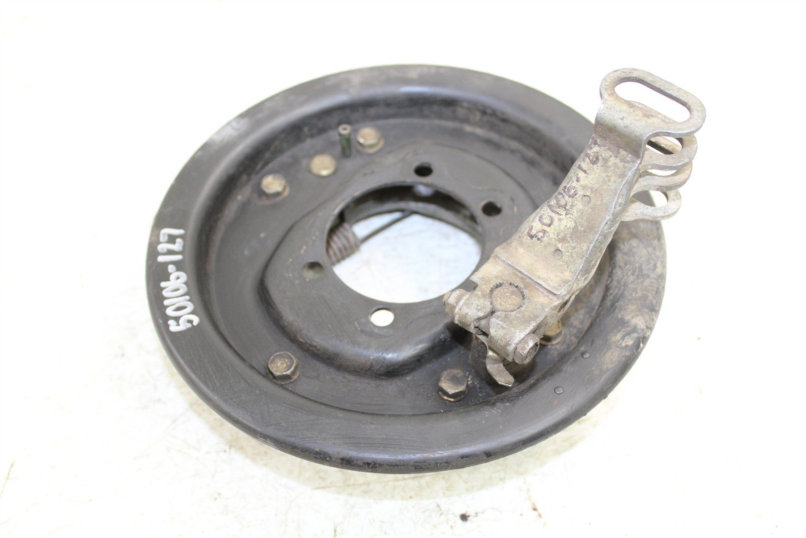 1992 Yamaha Timberwolf 250 2x4 Rear Brake Drum Backing Plate Panel Hub 50106