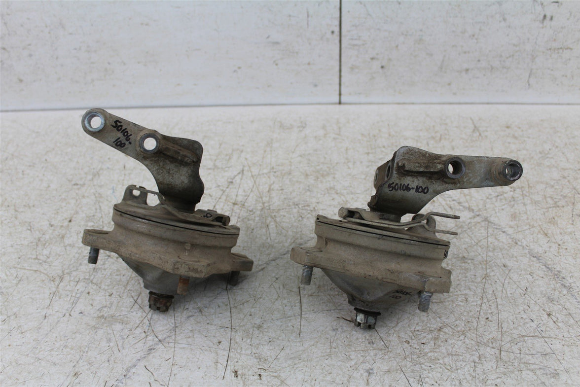 1992 Yamaha Timberwolf 250 2x4 Front Brake Drums Backing Plates Panel Hubs 50106