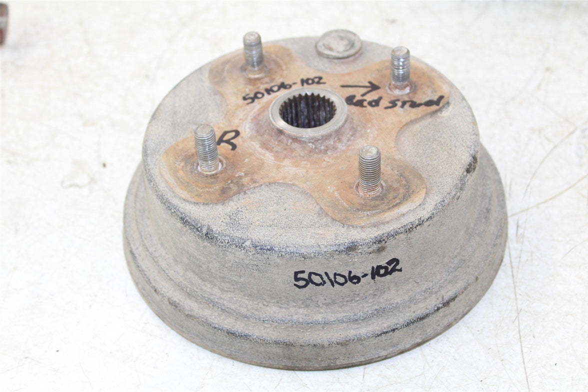 1992 Yamaha Timberwolf 250 2x4 Rear Brake Drum Hub 50106