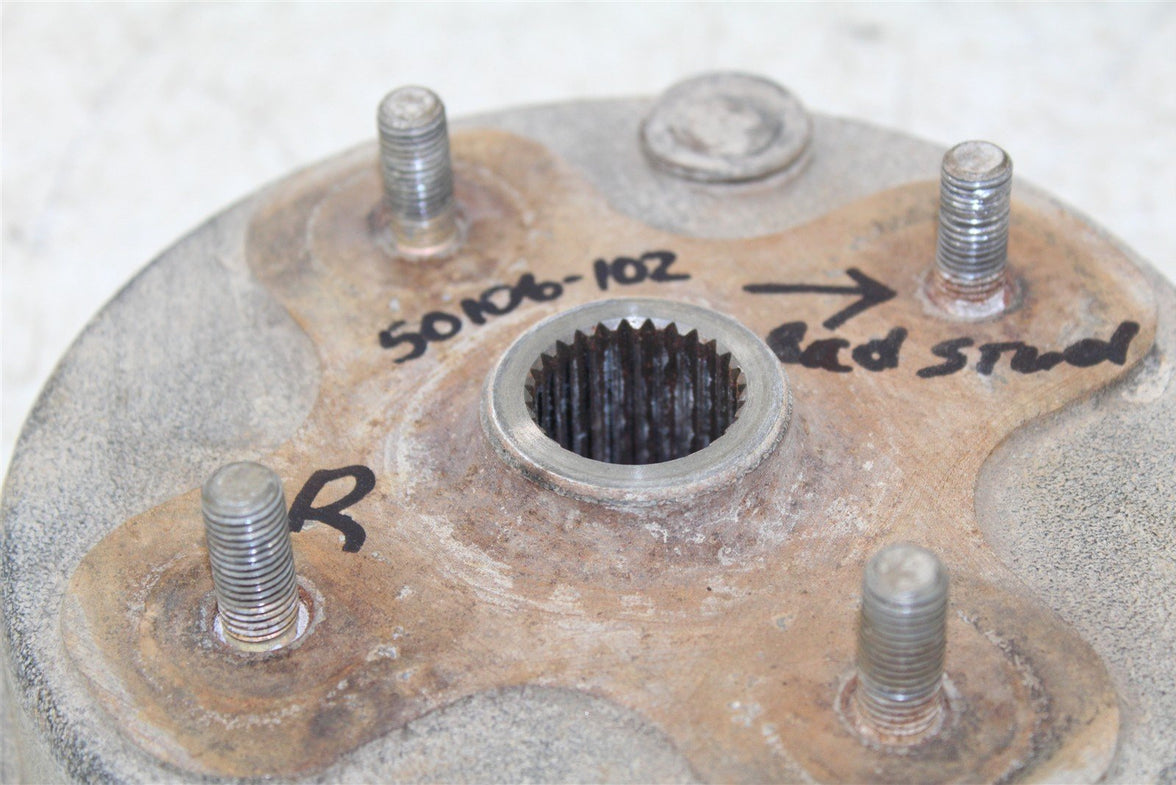 1992 Yamaha Timberwolf 250 2x4 Rear Brake Drum Hub 50106