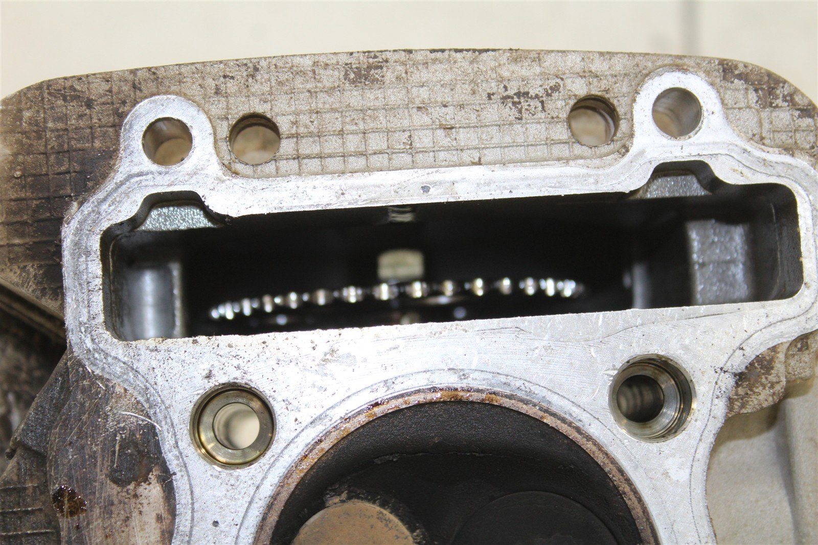 1992 Yamaha Timberwolf 250 2x4 Cylinder Head w/ Camshaft Valve Cover 50106