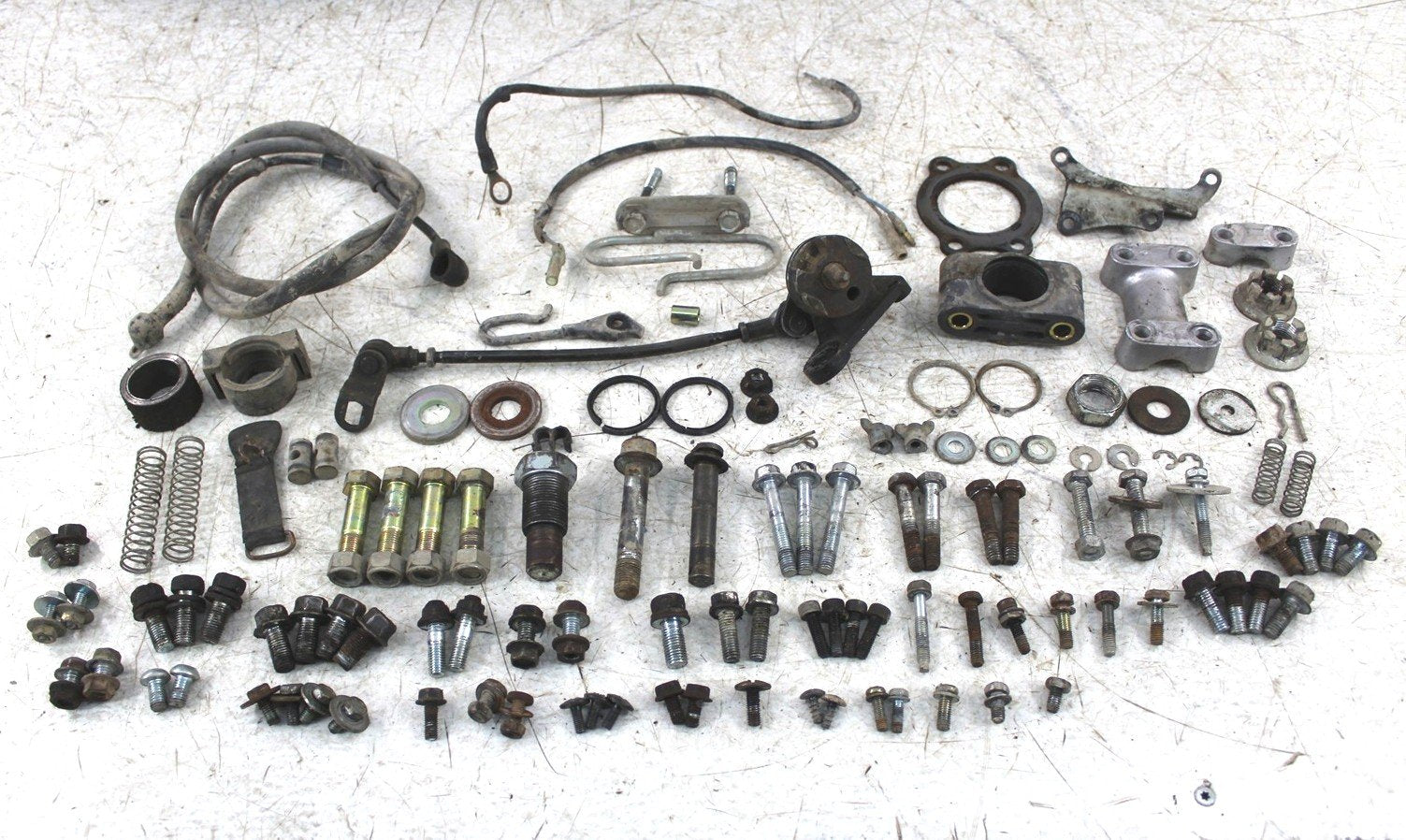 1992 Yamaha Timberwolf 250 2x4 Chassis Bolt Kit Hardware Bracket Wire 50106