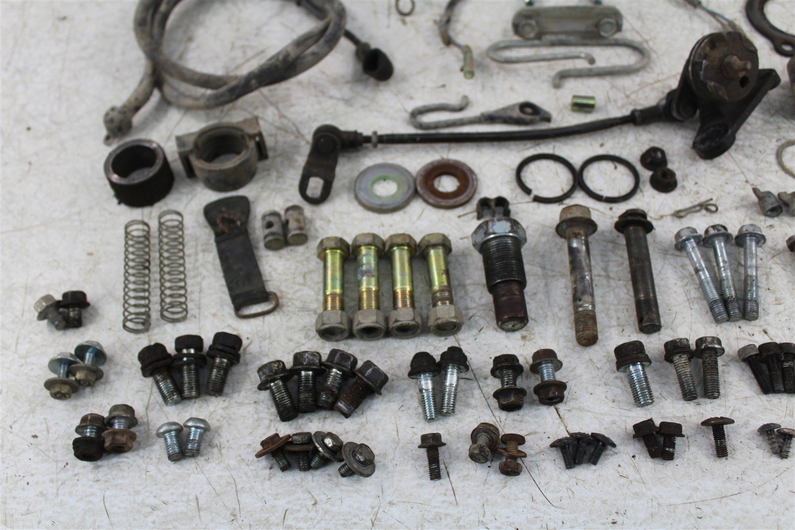 1992 Yamaha Timberwolf 250 2x4 Chassis Bolt Kit Hardware Bracket Wire 50106