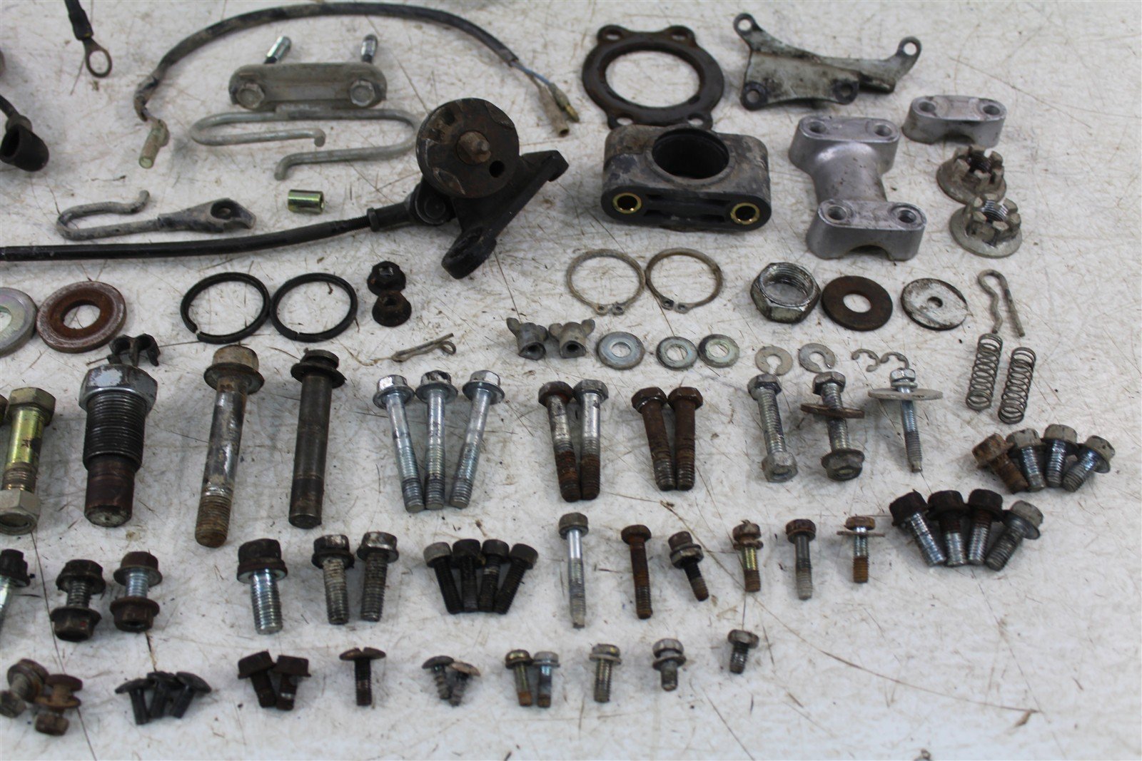 1992 Yamaha Timberwolf 250 2x4 Chassis Bolt Kit Hardware Bracket Wire 50106