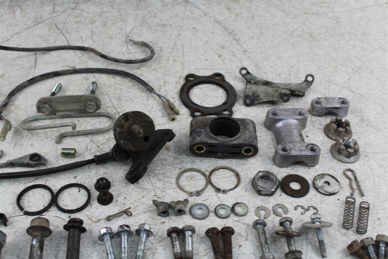 1992 Yamaha Timberwolf 250 2x4 Chassis Bolt Kit Hardware Bracket Wire 50106