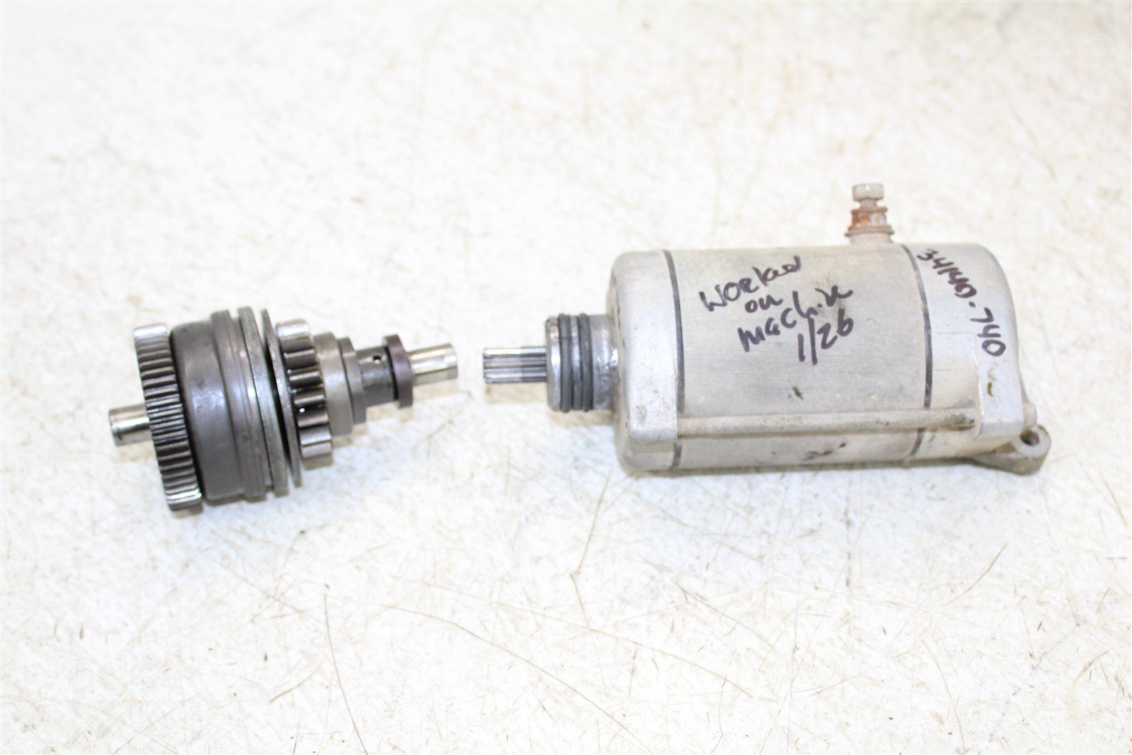 2004 Polaris Sportsman 600 4x4 Starter Motor w/ Bendix 34140