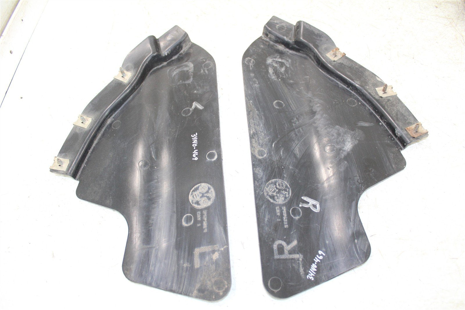 2004 Polaris Sportsman 600 4x4 Plastic Inner Fender Panel Radiator Shields 34140
