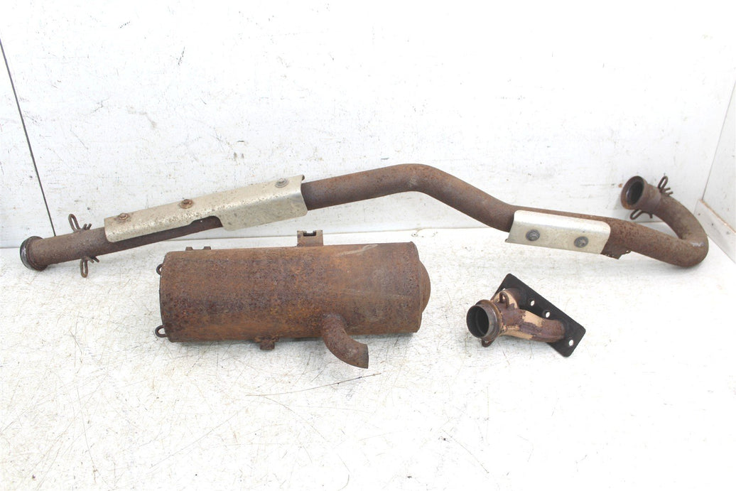 2004 Polaris Sportsman 600 4x4 Exhaust Head Pipe Silencer Muffler 34140