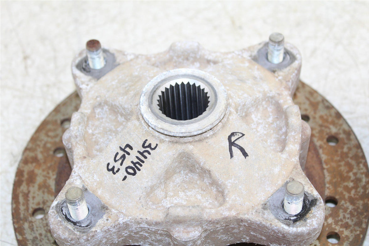 2004 Polaris Sportsman 600 4x4 Rear Hubs Wheel Mounts 34140