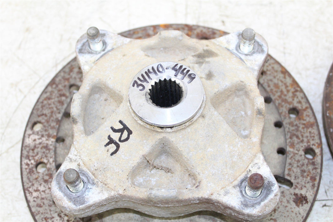 2004 Polaris Sportsman 600 4x4 Front Hubs Brake Rotors 34140