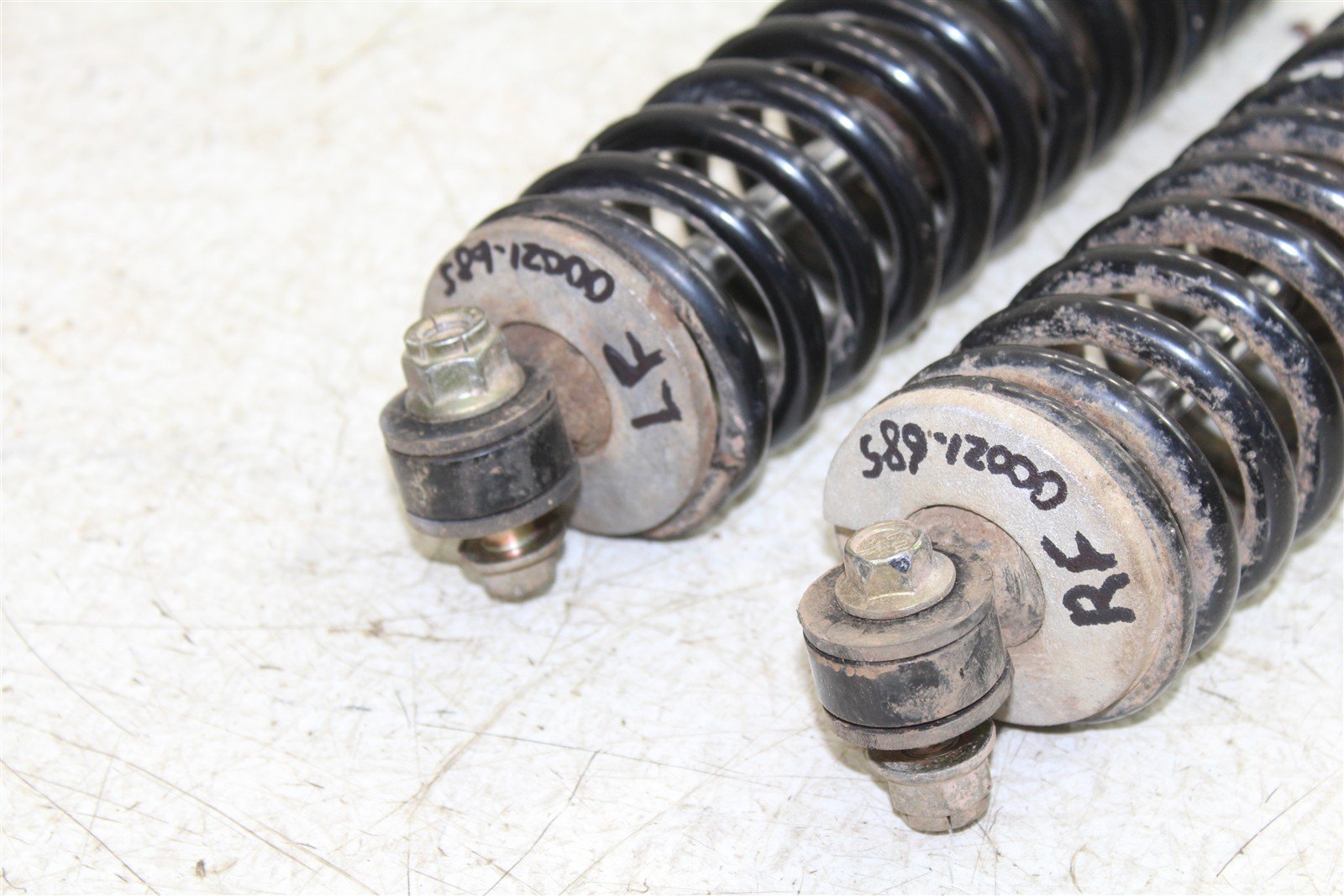 2001 Arctic Cat 250 2x4 Front Shocks Spring Absorber Left Right 00021