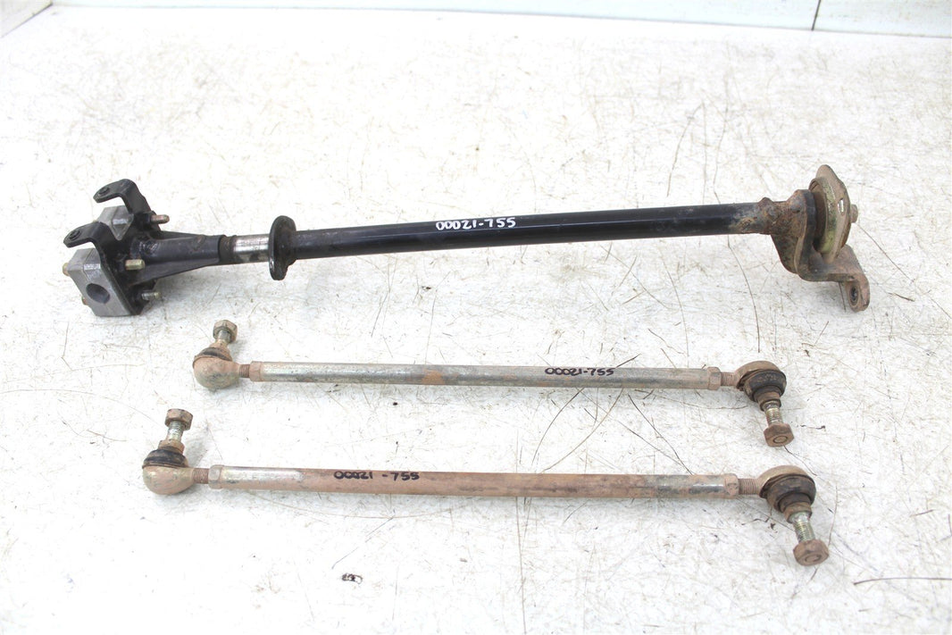 2001 Arctic Cat 250 2x4 Steering Stem Shaft w/ Tie Rods 00021