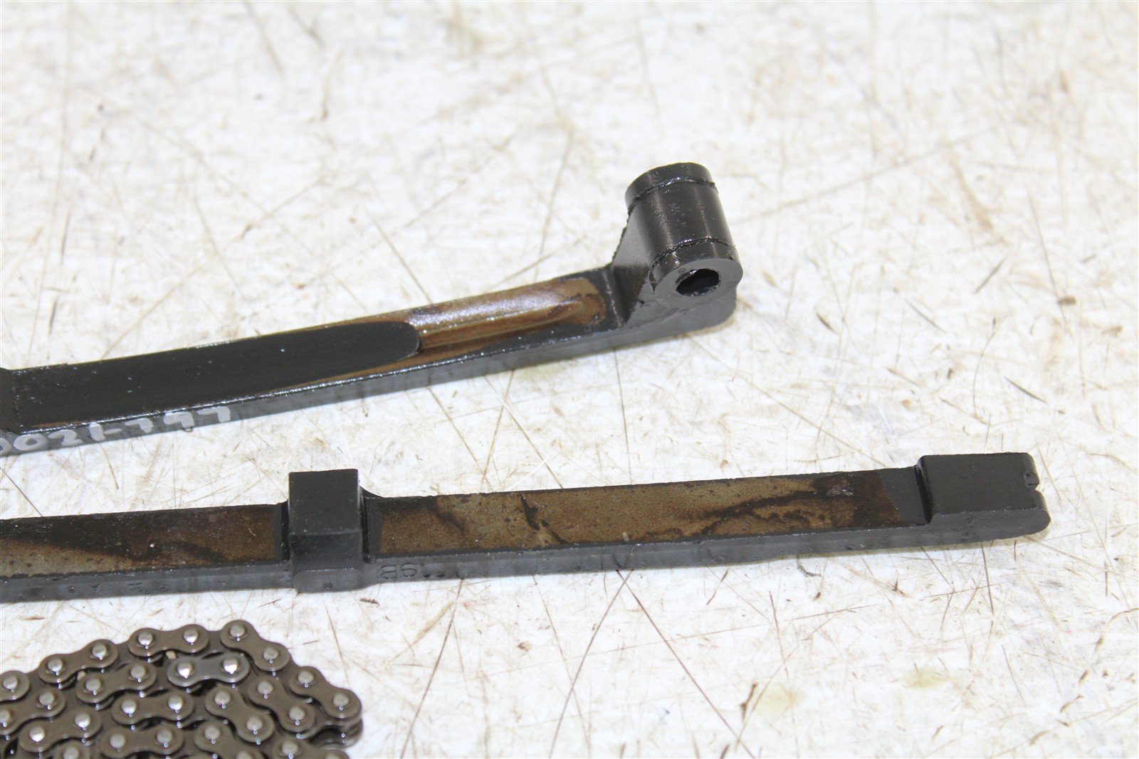 2001 Arctic Cat 250 2x4 Timing Chain Guide Slides w/ Camshaft Tensioner 00021