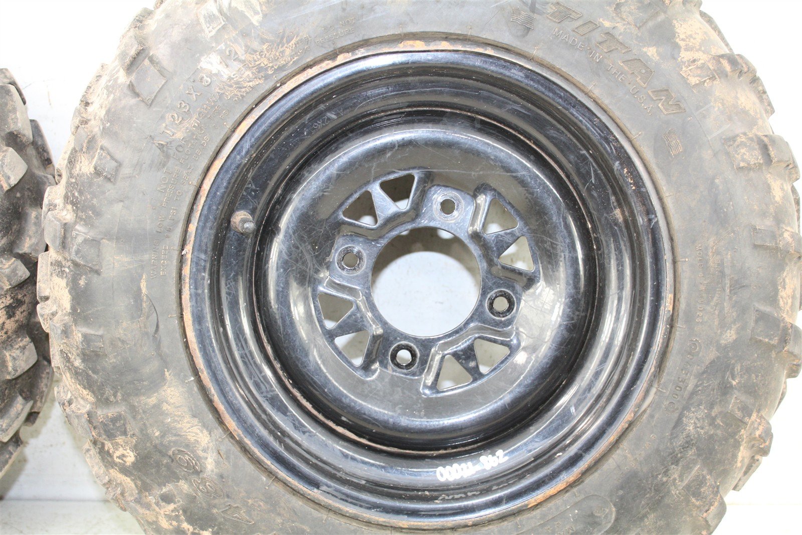 2001 Arctic Cat 250 2x4 Front Wheel Set Rims 00021