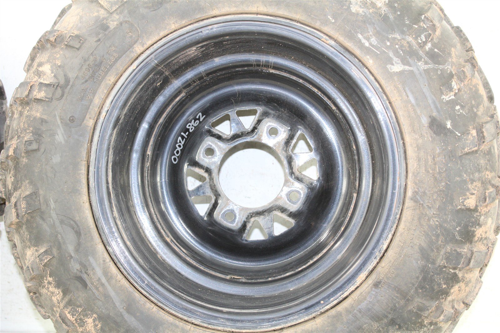 2001 Arctic Cat 250 2x4 Front Wheel Set Rims 00021