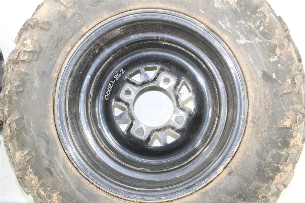 2001 Arctic Cat 250 2x4 Front Wheel Set Rims 00021